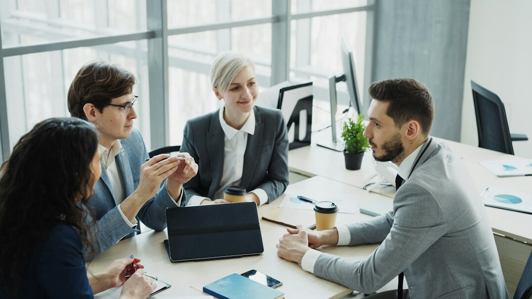 business meeting discussion